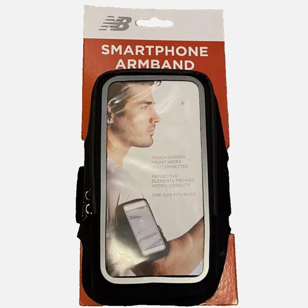 New Balance Smartphone Exercise Running Black Armband